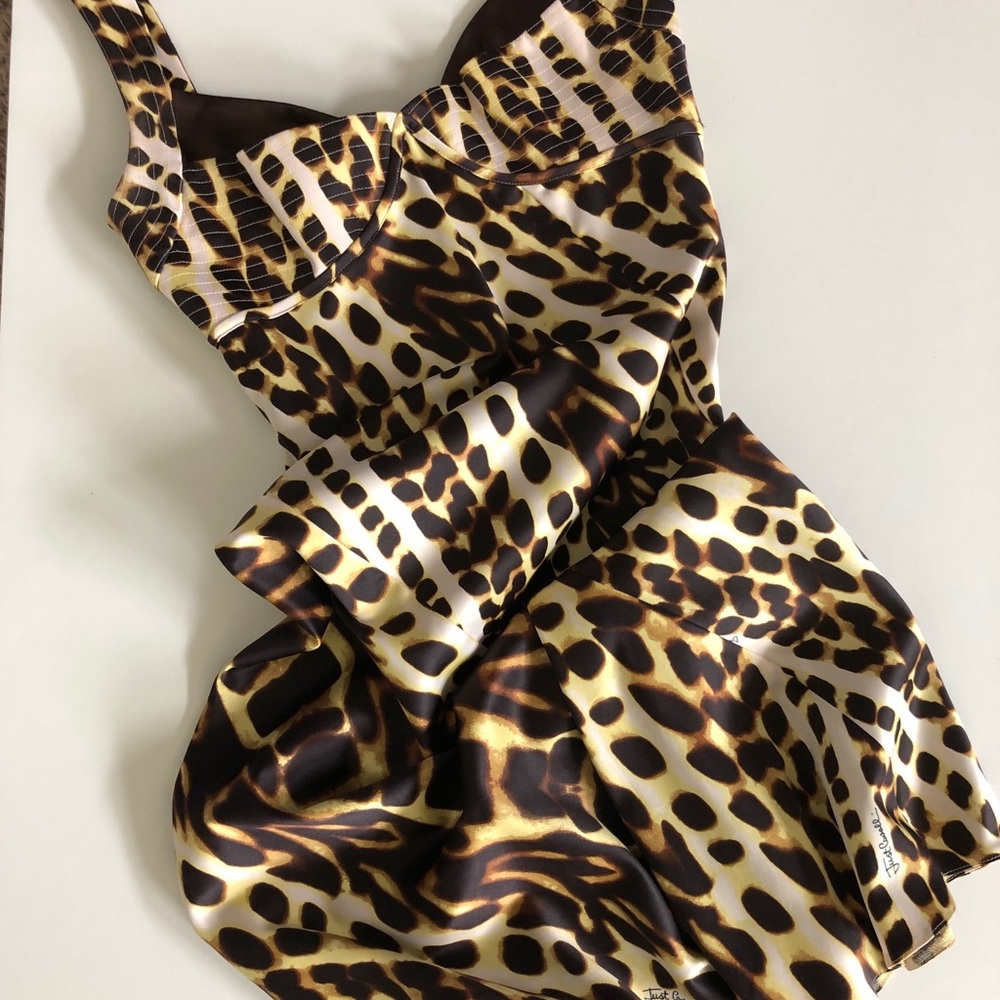 JUST CAVALLI Leopard Print Dress - Picture 2 of 9